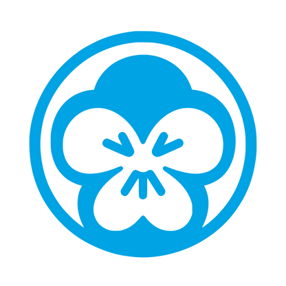 Logo of Flower Design #00a3e4