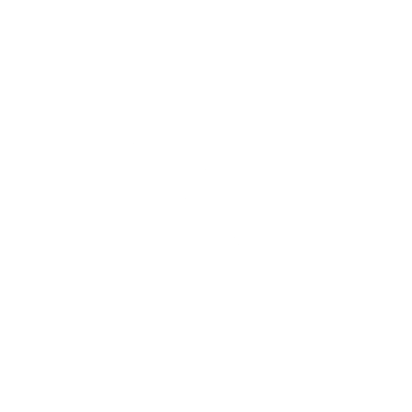 Four Leaf Clover Logo #ffffff