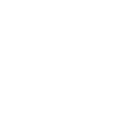 Four Leaf Clover Logo #ffffff