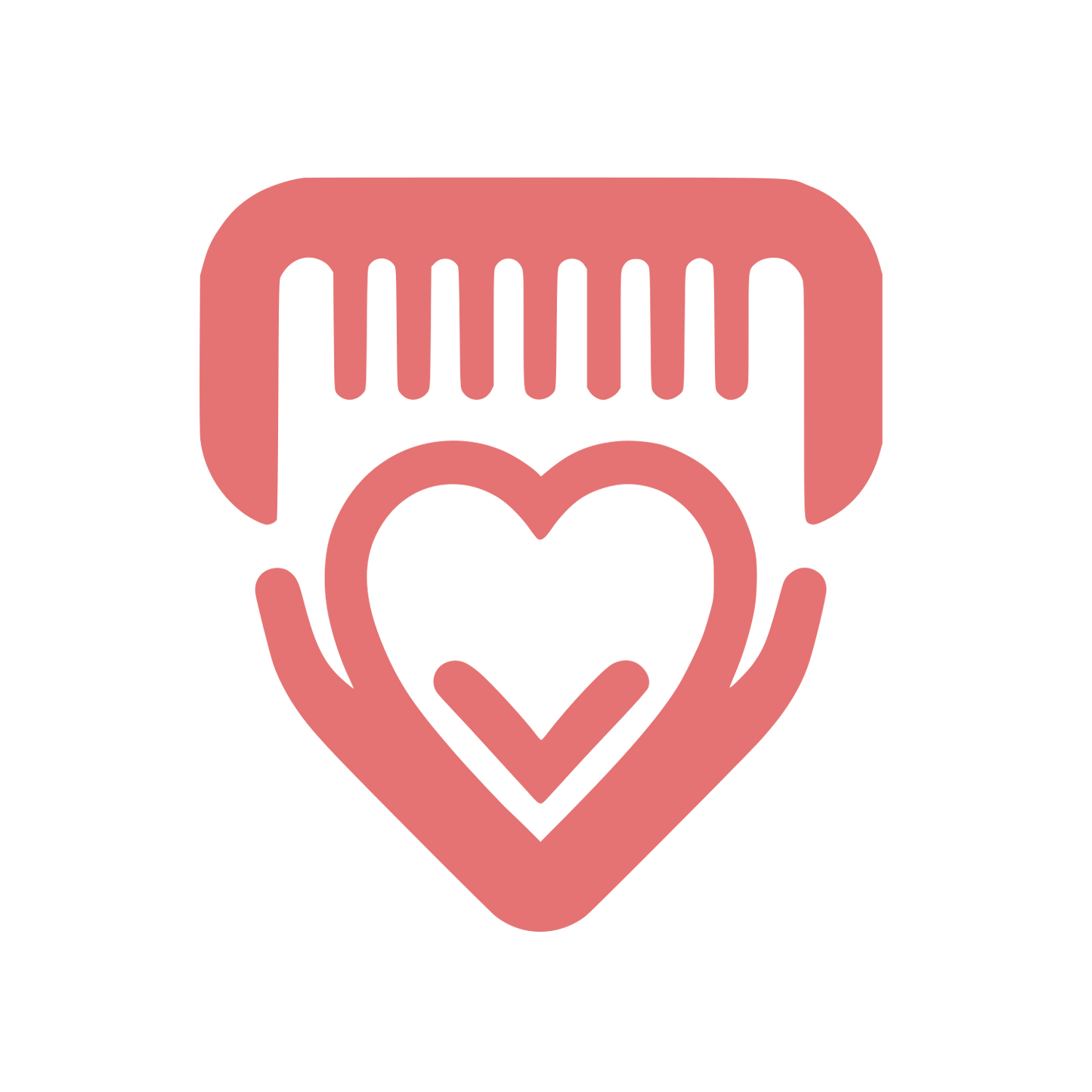 Heart in Hands Logo #E57373