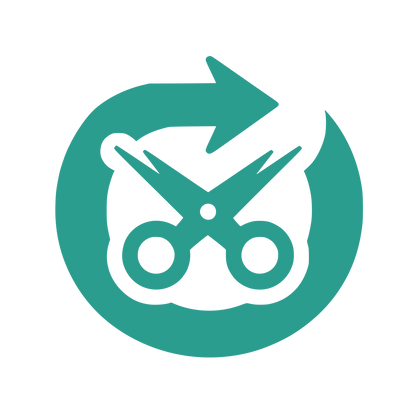 Scissors and Arrow Logo #2A9D8F