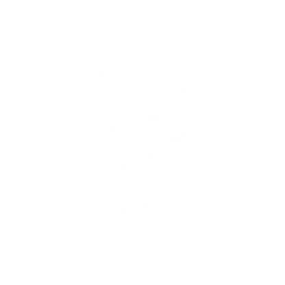 Dripping Heart Logo #ffffff