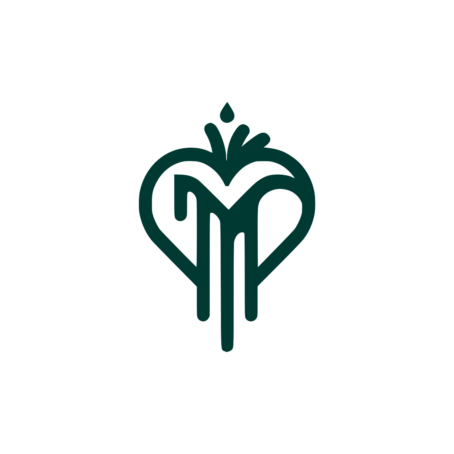 Logo Heart Design #003932