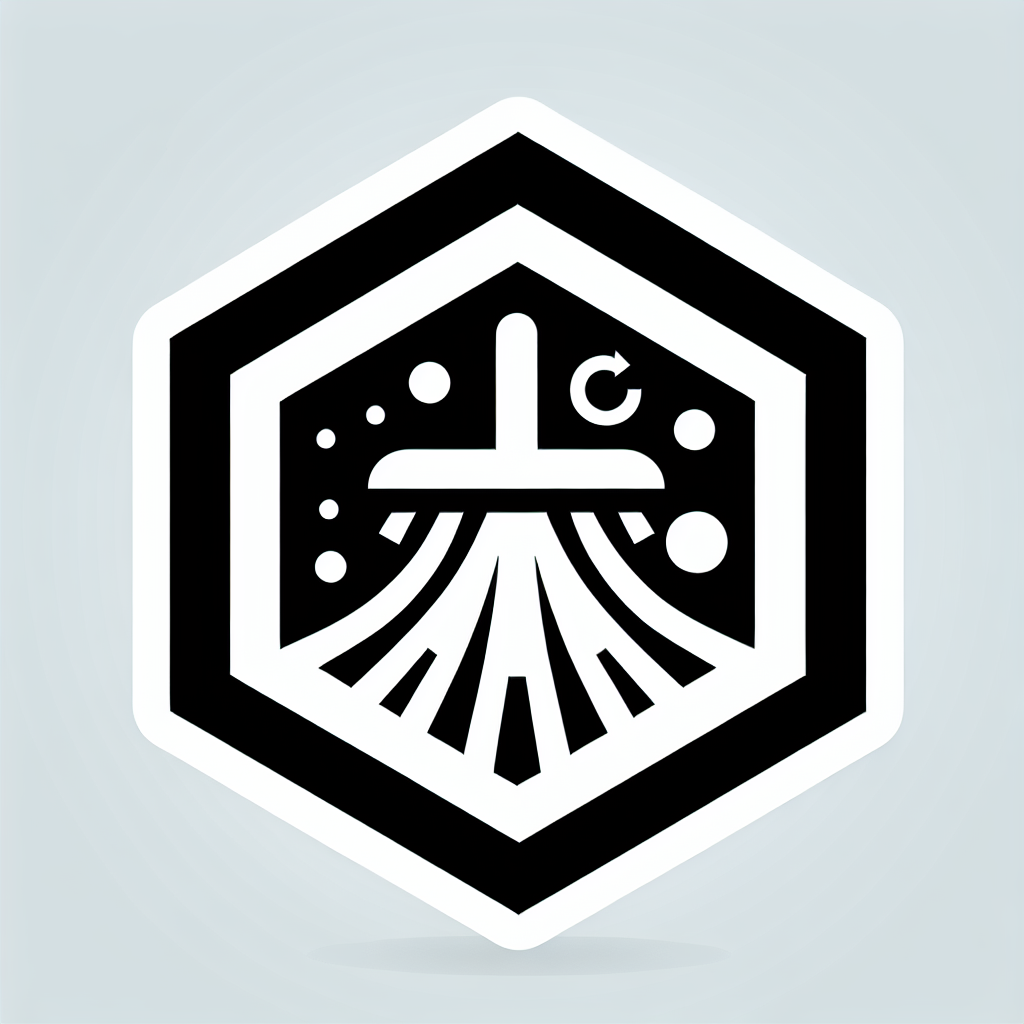 Hexagon Outline Logo