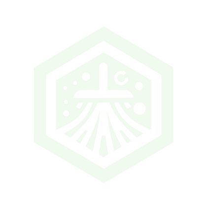Hexagon Outline Logo #F1FAEE