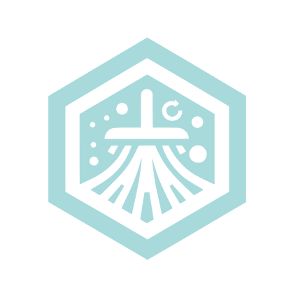 Hexagon Outline Logo #A8DADC