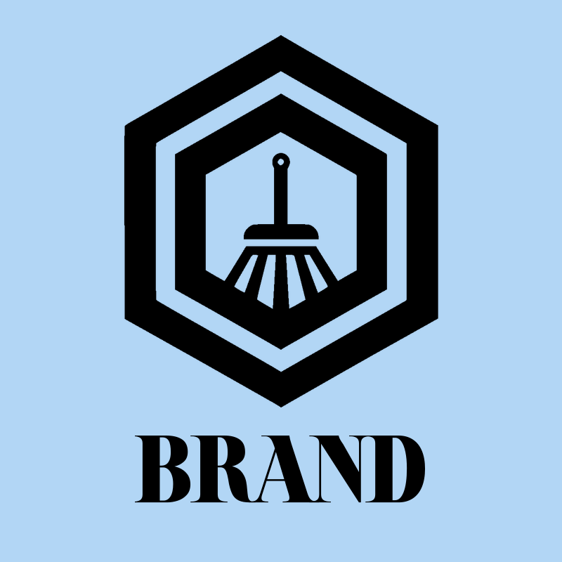 Hexagon Broom Logo preview
