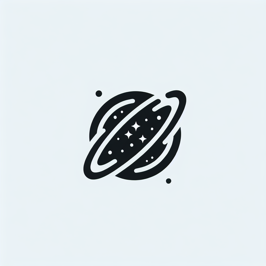 Space Theme Logo