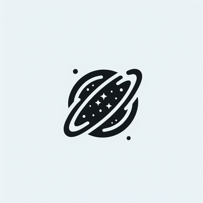 Space Theme Logo
