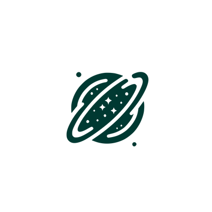 Space Theme Logo #003932