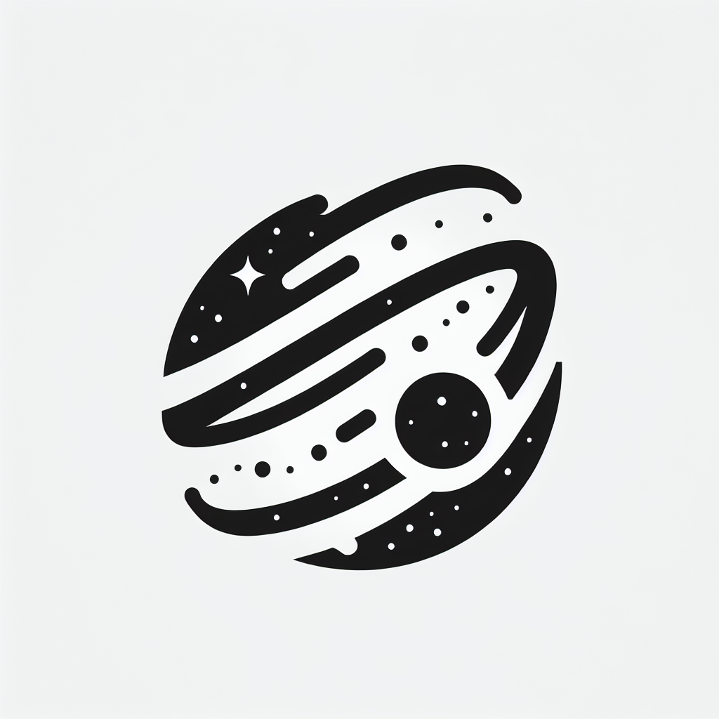 Space Themed Logo