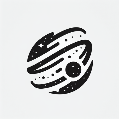 Space Themed Logo