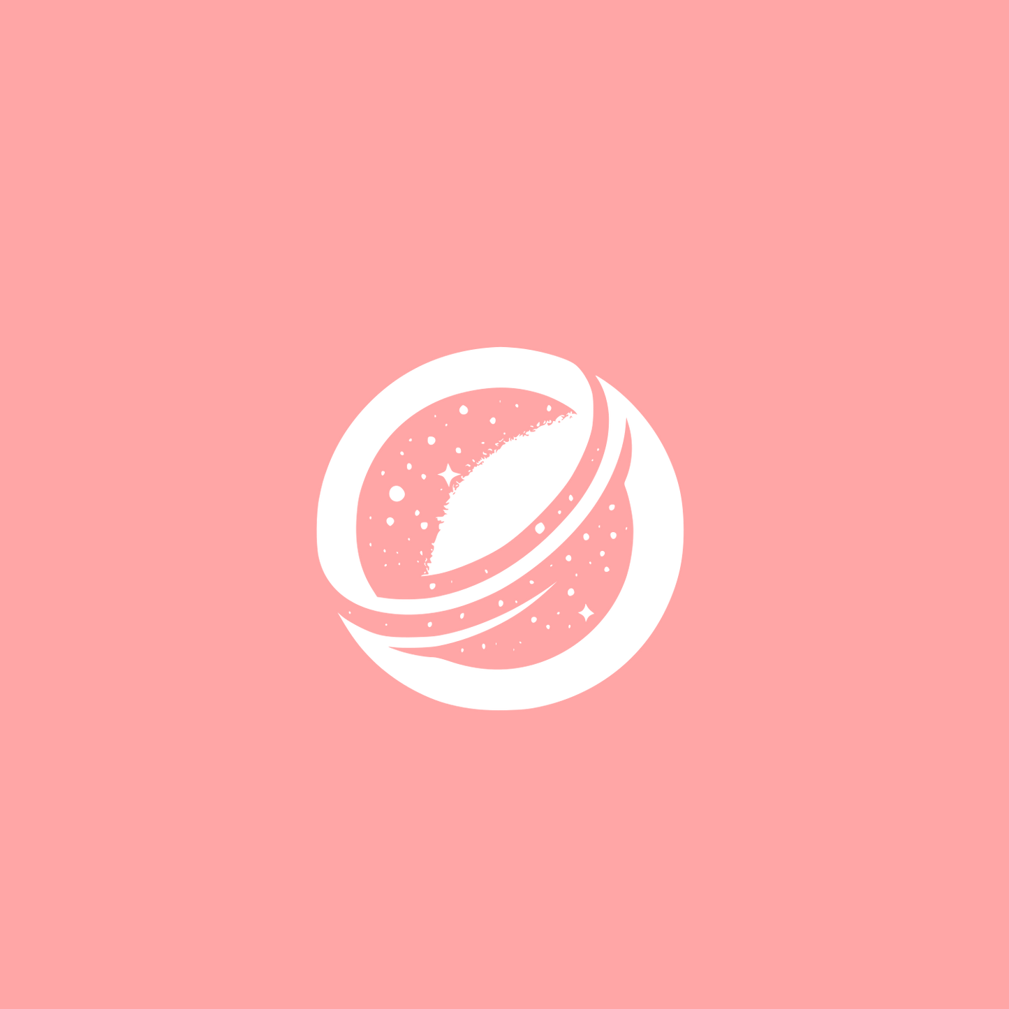 Cosmic Space Logo #ffa6a6