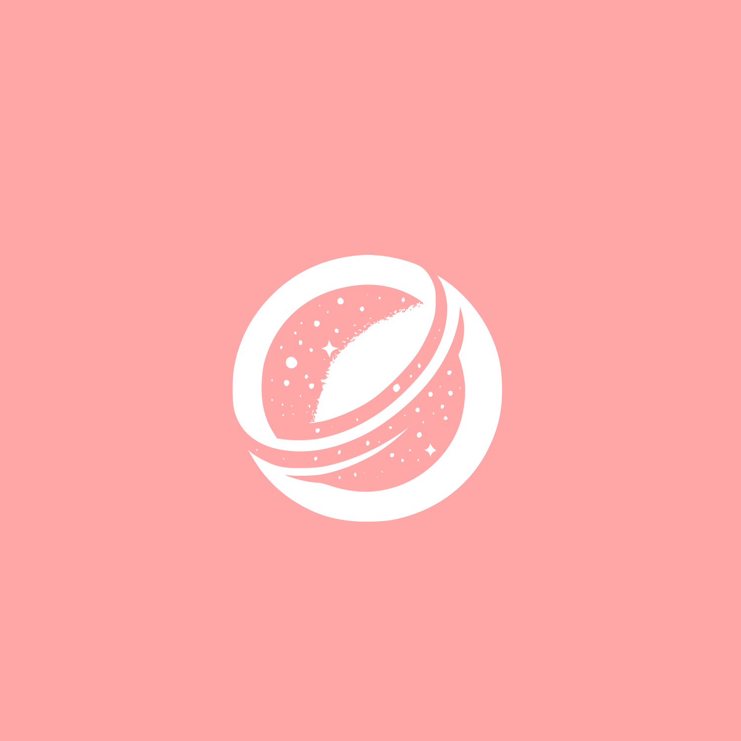 Cosmic Space Logo #ffa6a6