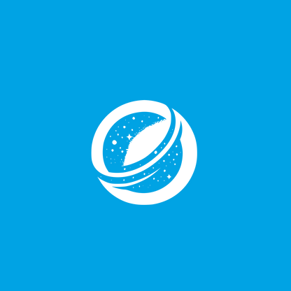 Cosmic Space Logo #00a3e4