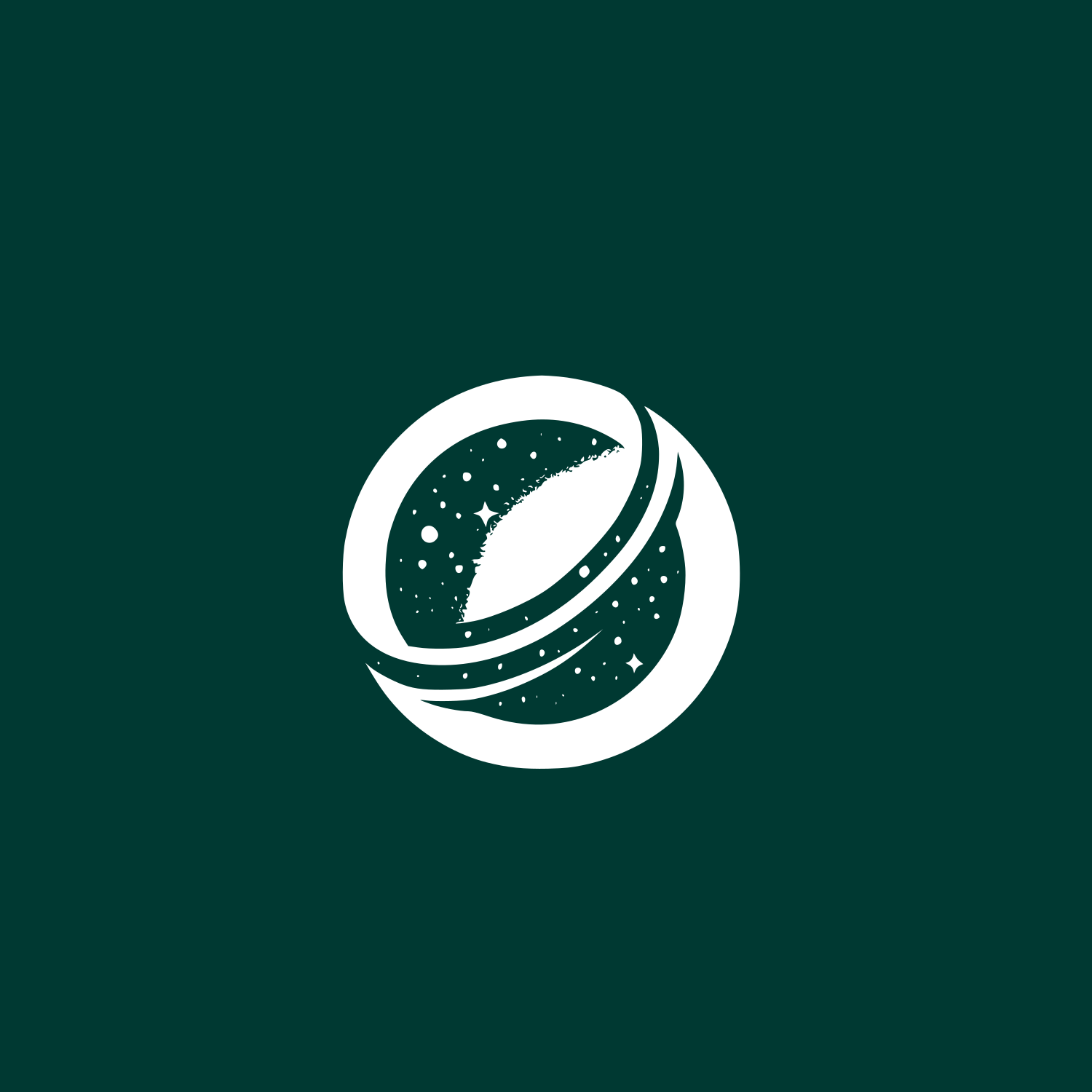Cosmic Space Logo #003932