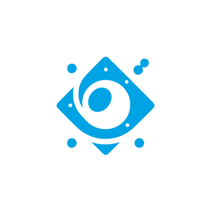 Eye Cosmos Badge #00a3e4