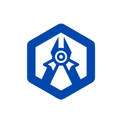 Hexagon Pliers Logo #0047AB