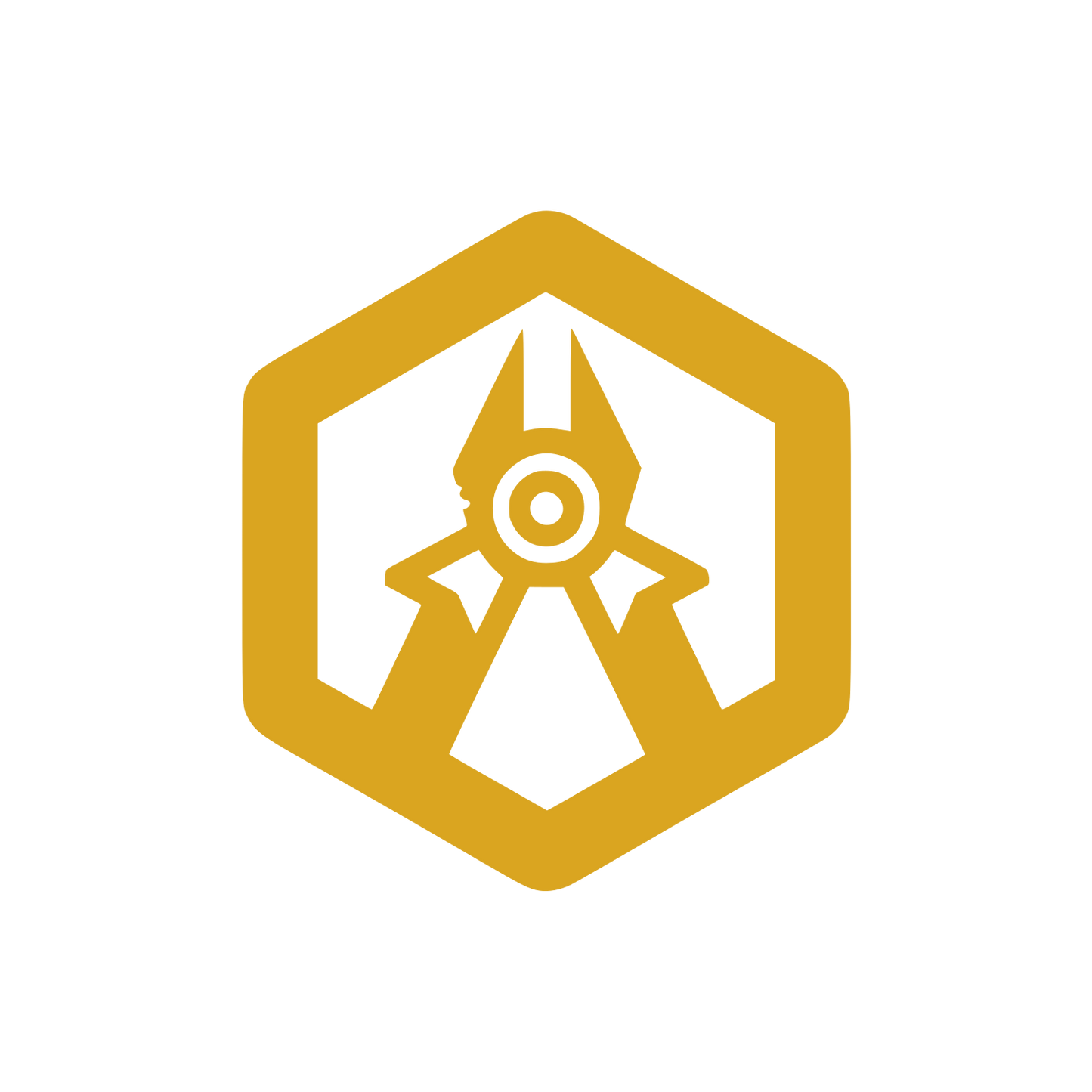Hexagon Pliers Logo #DAA520