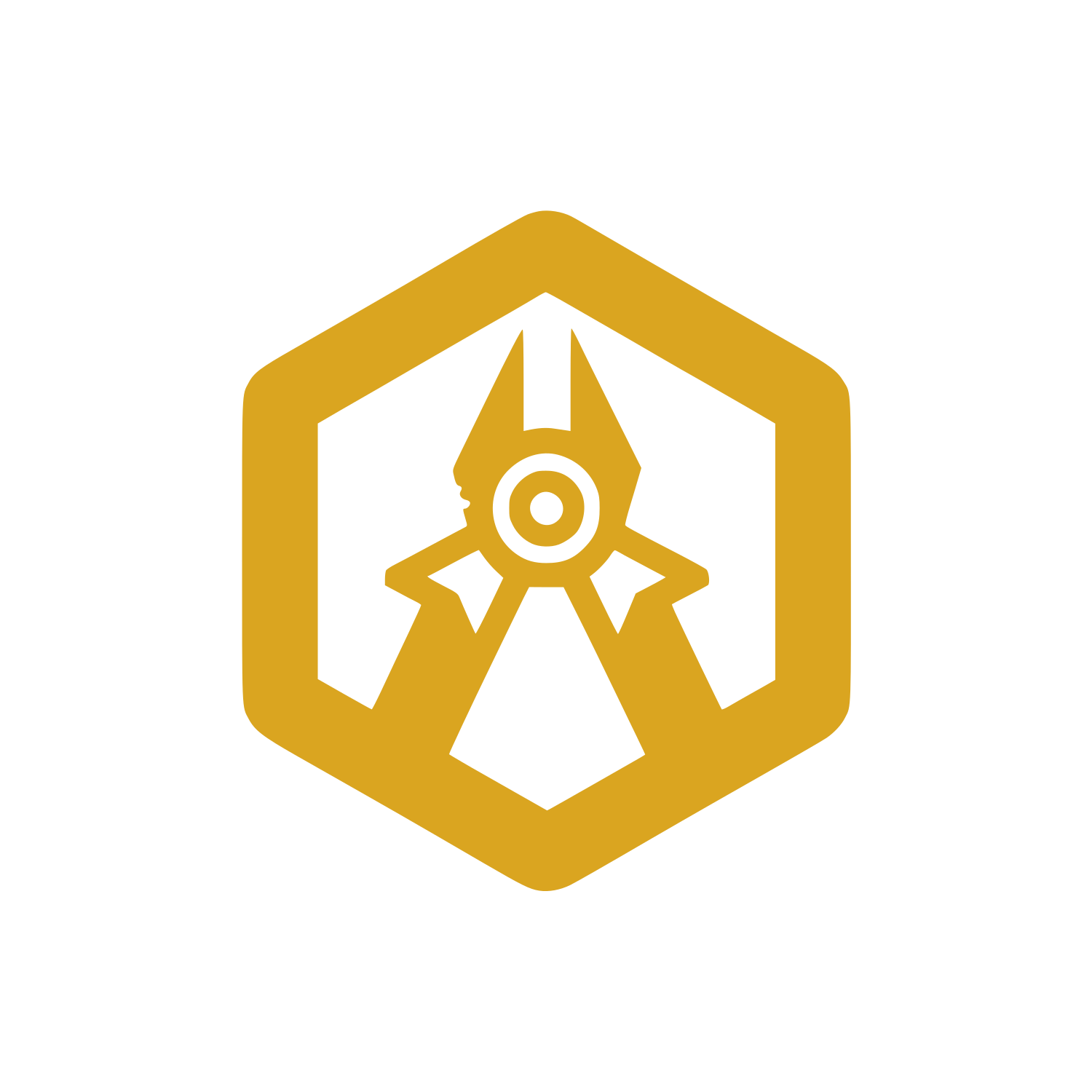 Hexagon Pliers Logo #DAA520