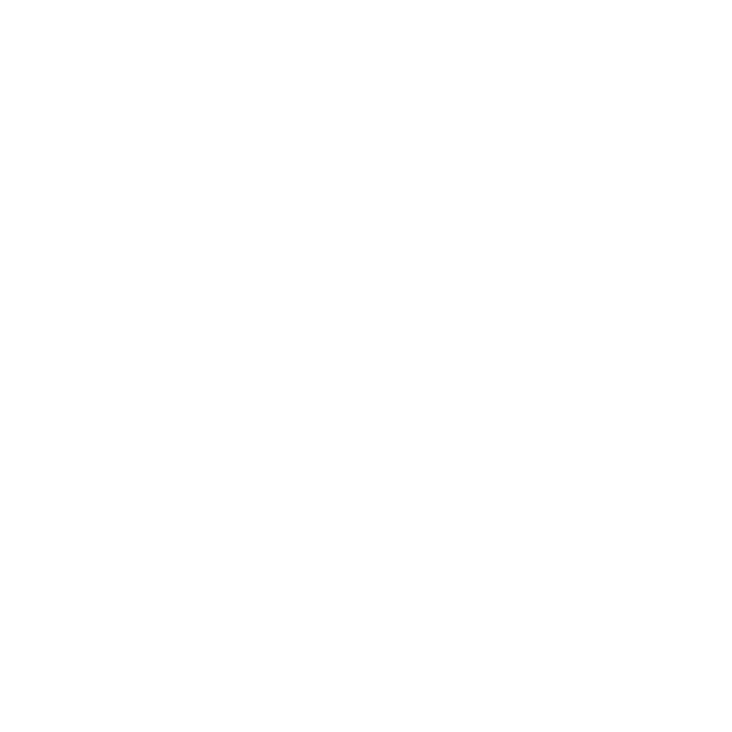 Black Floral Logo #ffffff