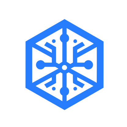 Circuit Hexagon Logo #267DFF