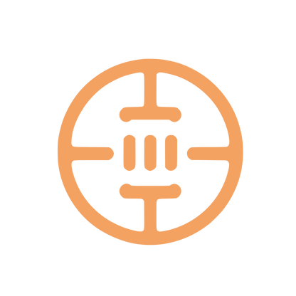 Circuit Ring Tech Logo #F4A261