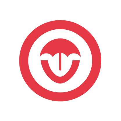 Umbrella Circle Logo #E63946