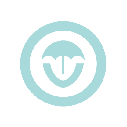 Umbrella Circle Logo #A8DADC
