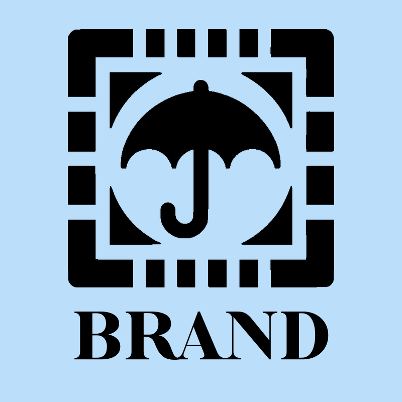 Umbrella in Square Logo preview