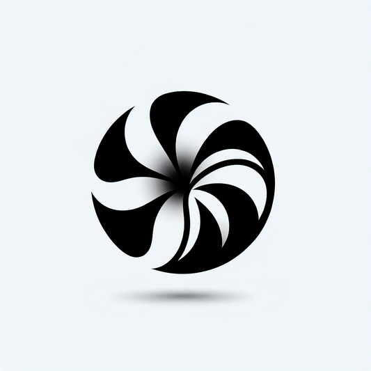 Spiraled Black Logo