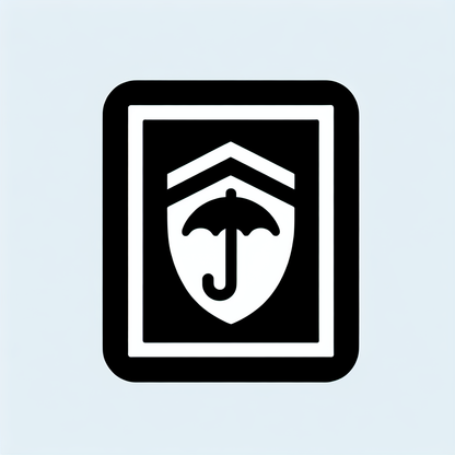 Shield Umbrella Protection Logo