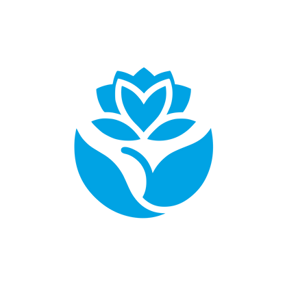 Floral Nature Logo #00a3e4