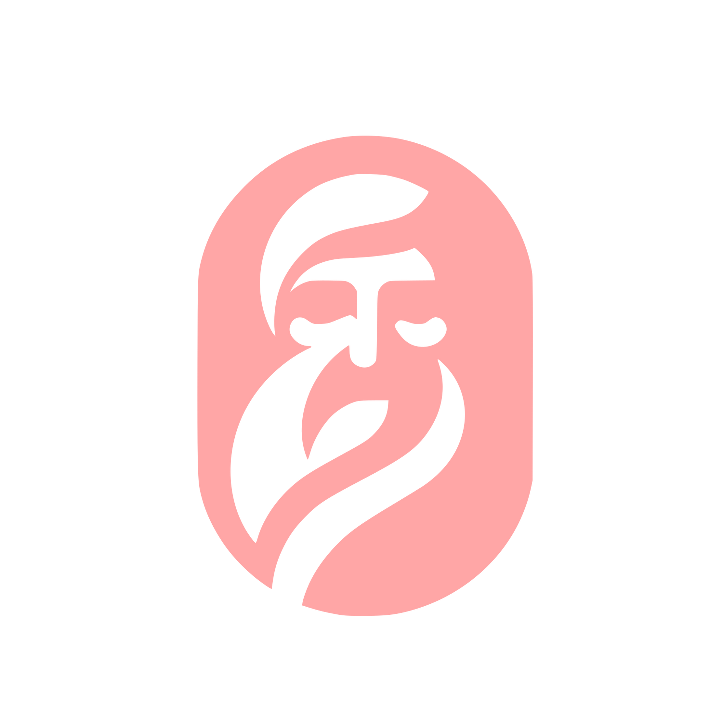 Beard Logo #ffa6a6