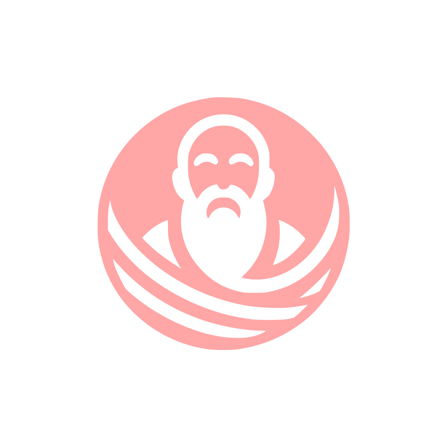 Philosopher Logo Design #ffa6a6