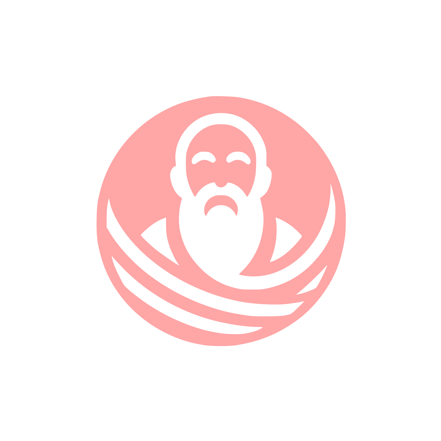 Philosopher Logo Design #ffa6a6