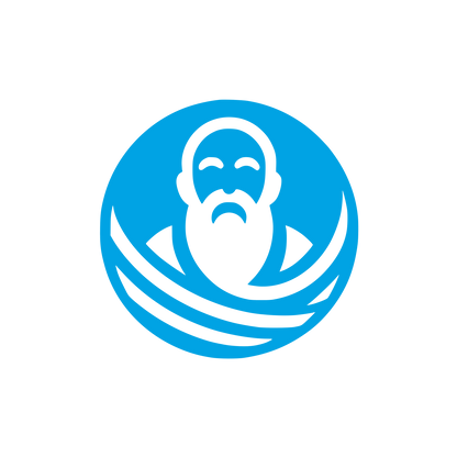 Philosopher Logo Design #00a3e4