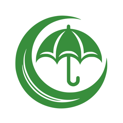 Umbrella Circle Logo #388E3C