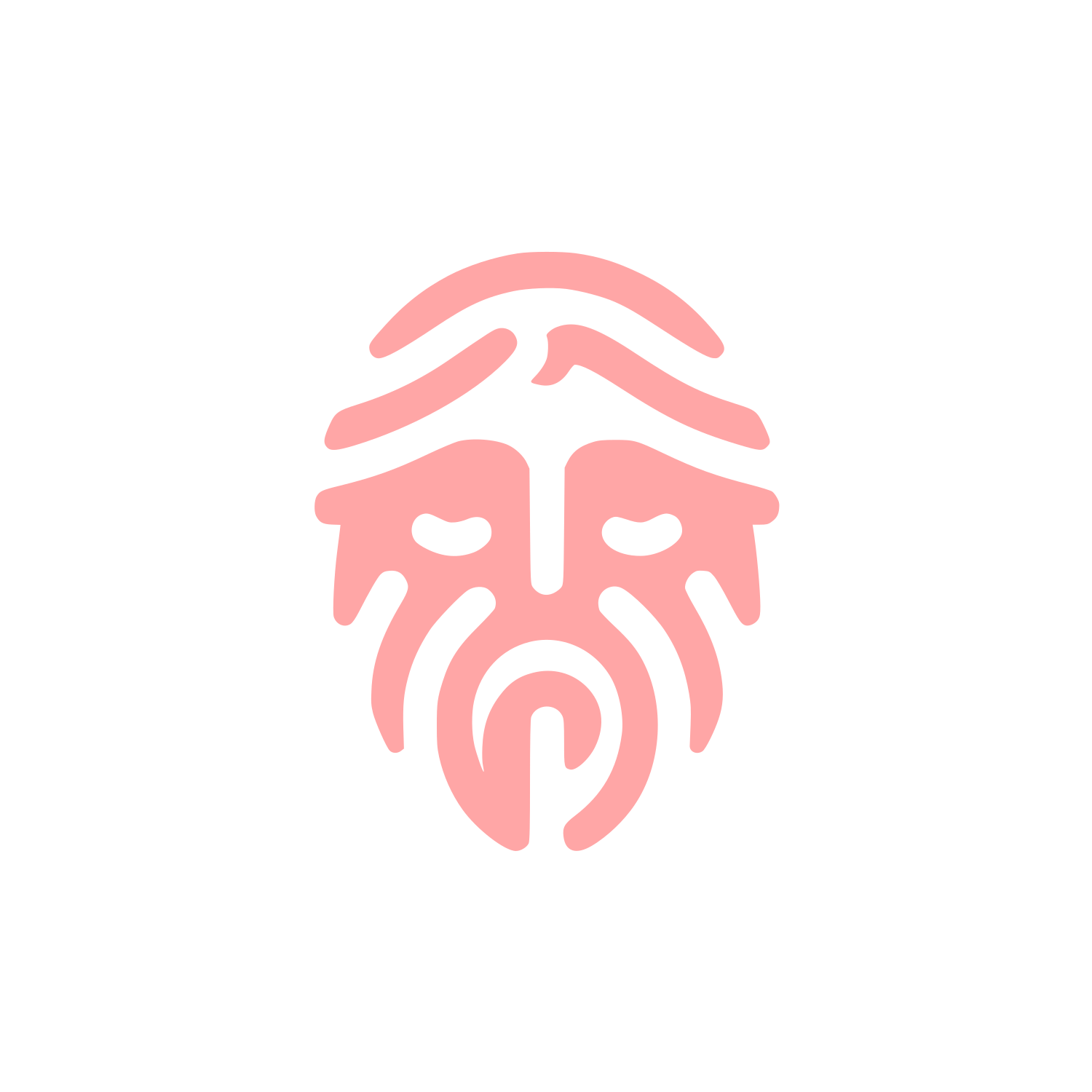 Logo Design Concept #ffa6a6