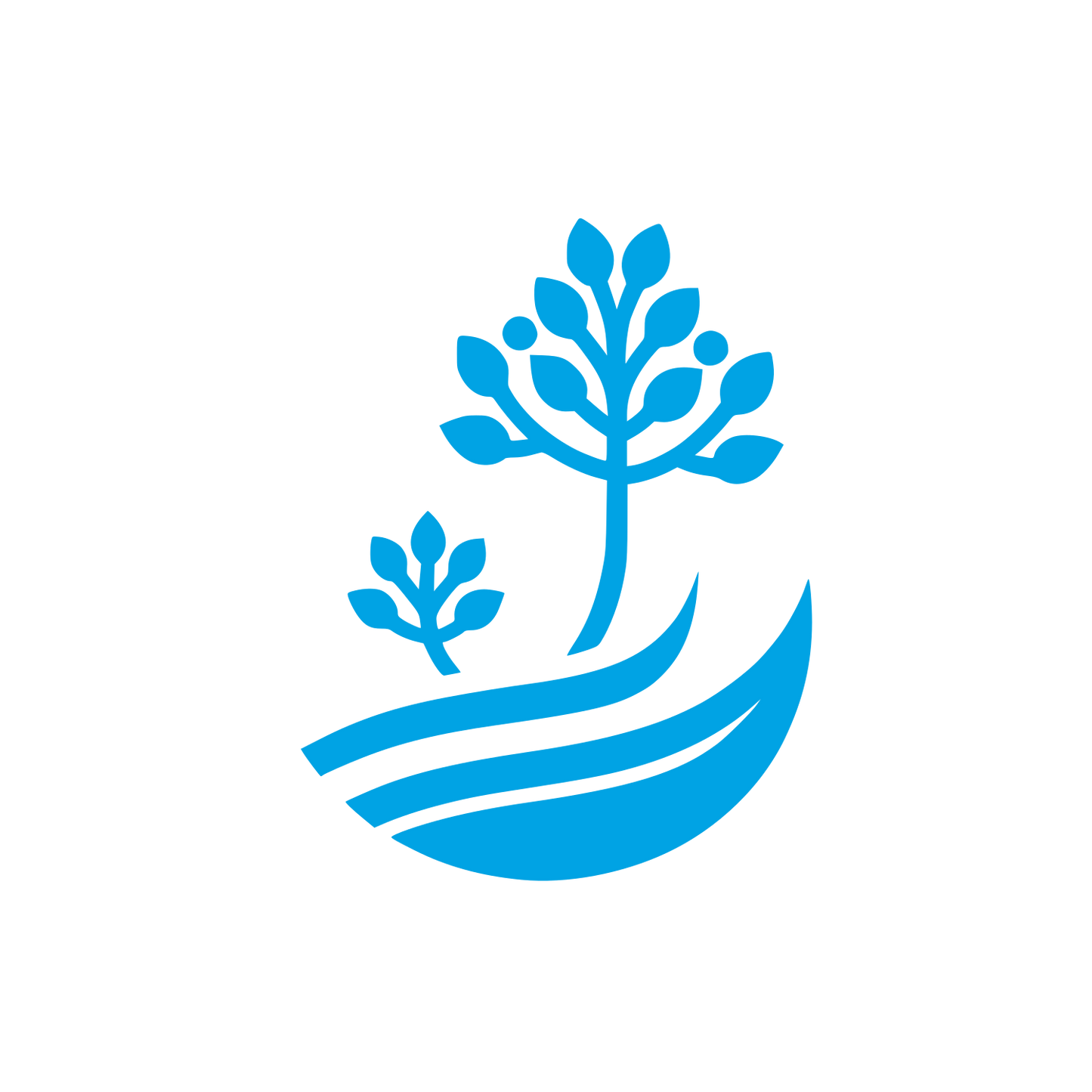 Nature Logo Design #00a3e4
