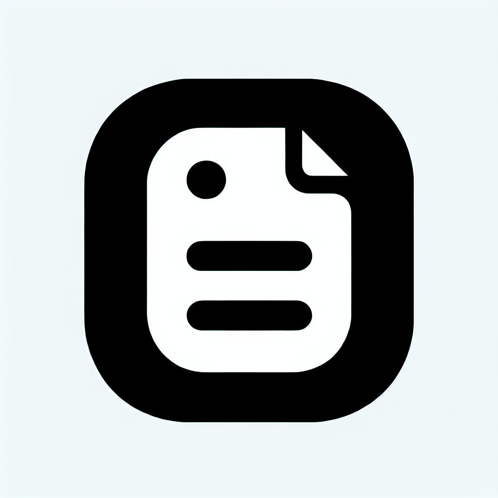 Folded Corner Document Logo