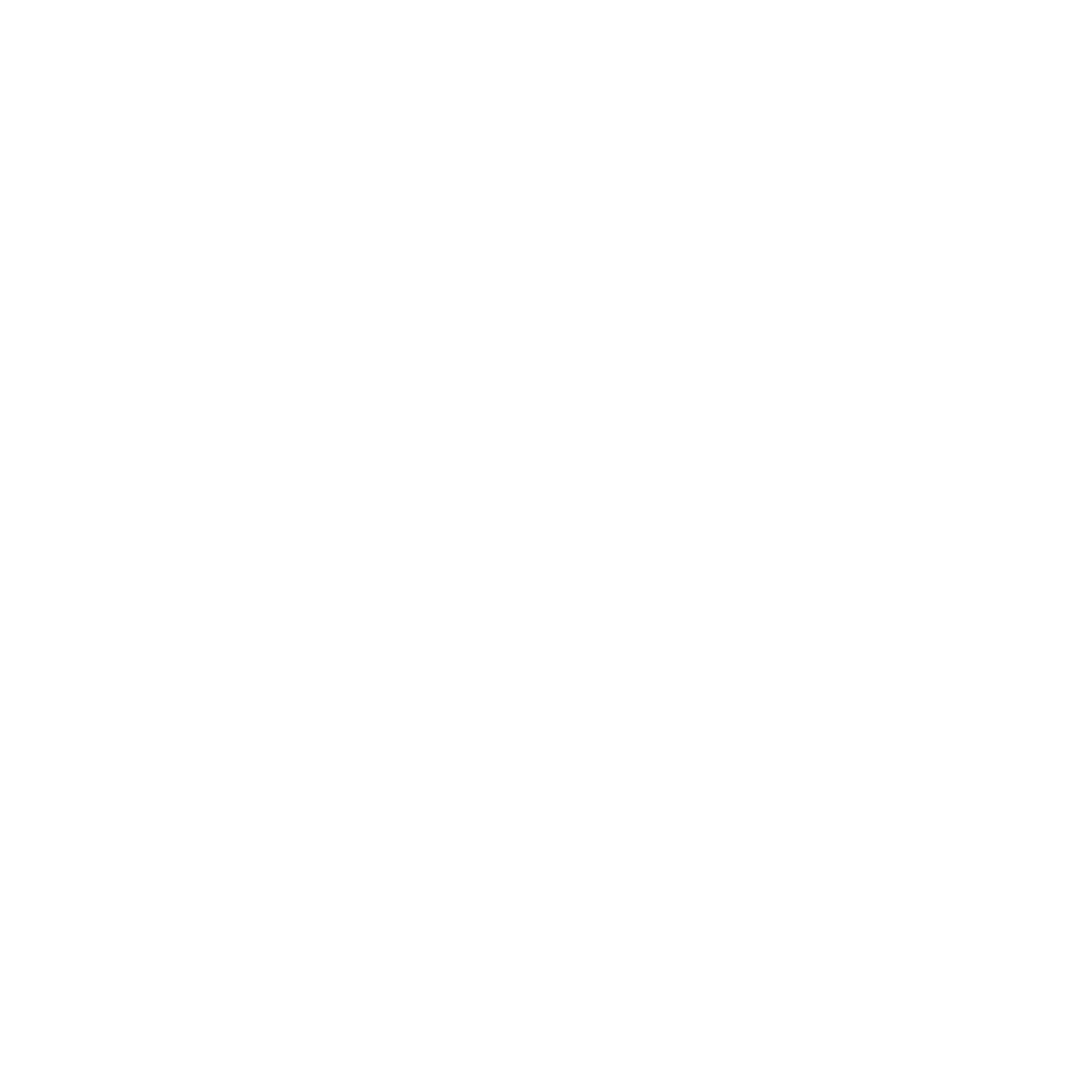 Flower Tree Logo #ffffff