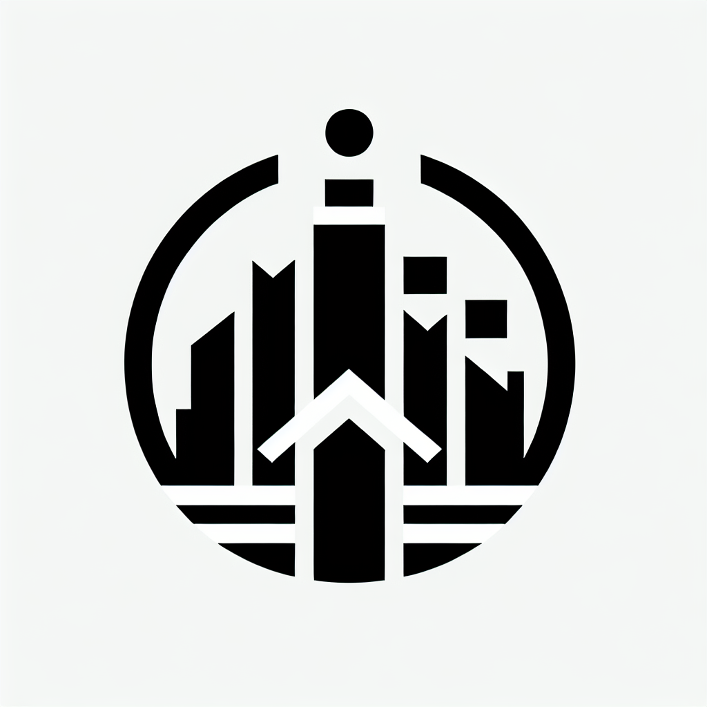 City Skyline Circle Logo