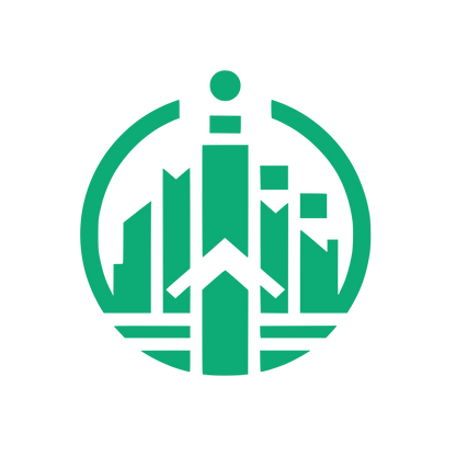 City Skyline Circle Logo #0DAB76