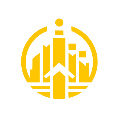 City Skyline Circle Logo #FEC601
