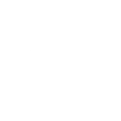 Graduation Cap Logo #ffffff