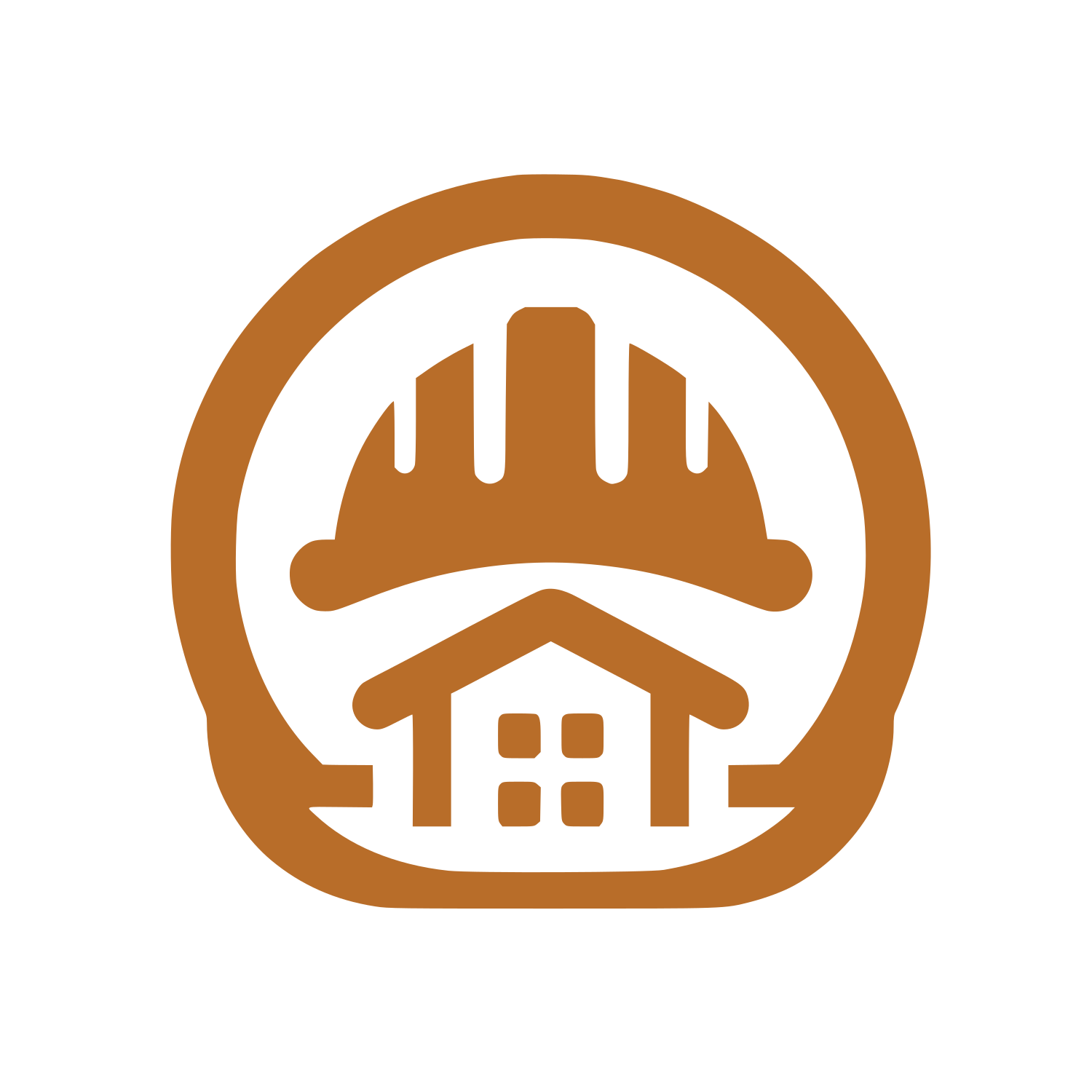 Construction and Home Circle #B86D29