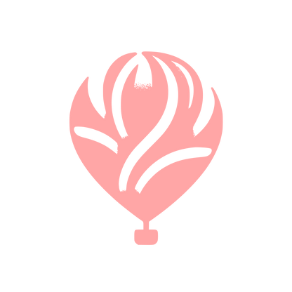 Balloon Flower Logo #ffa6a6