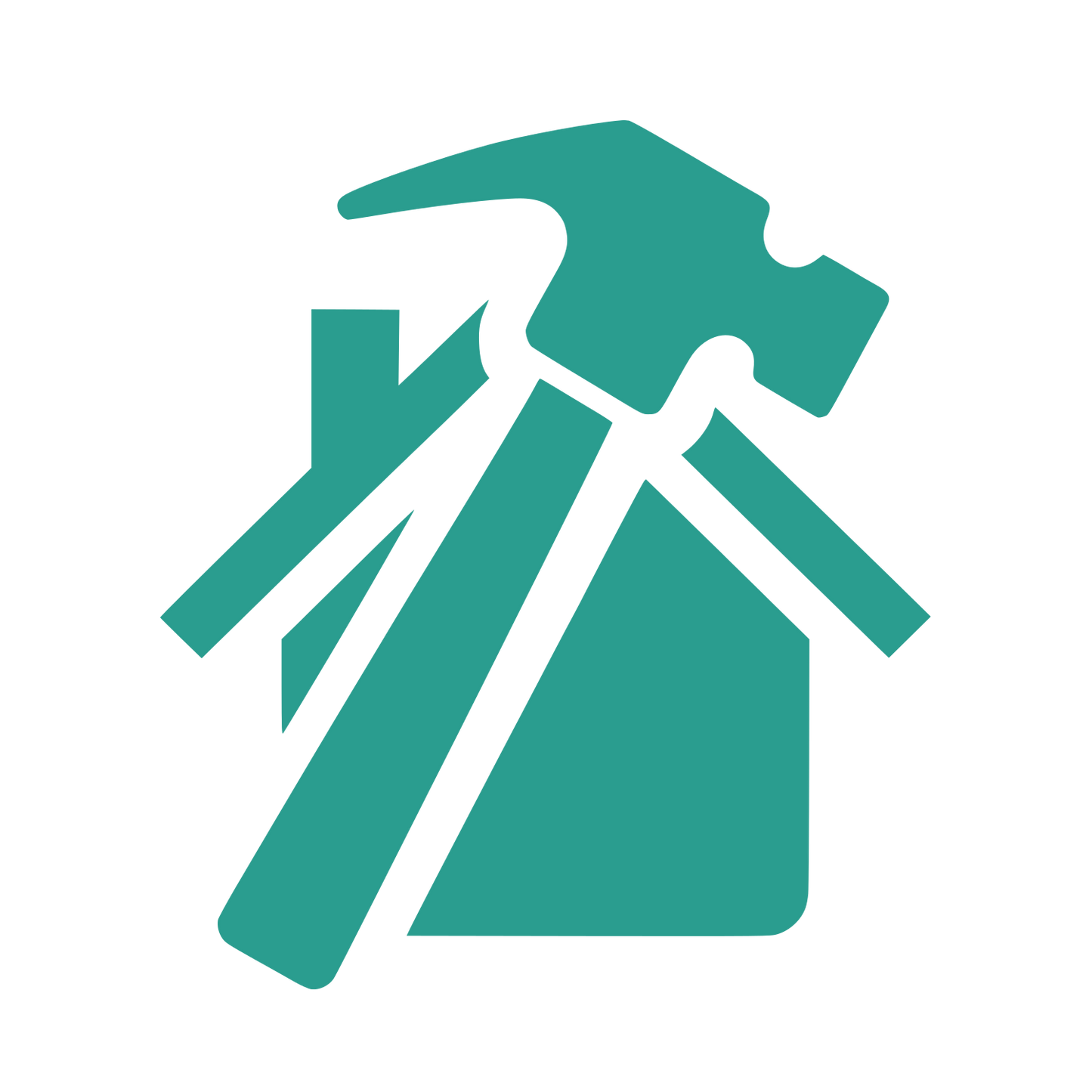 Hammer House Logo #2A9D8F