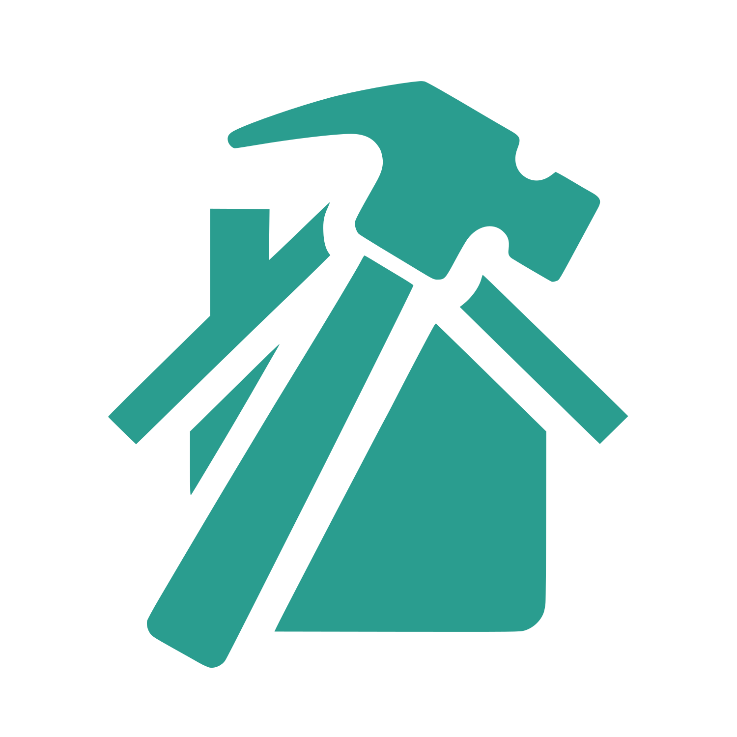 Hammer House Logo #2A9D8F